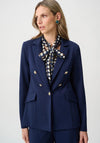 Joseph Ribkoff Scuba Fitted Blazer, Navy