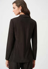 Joseph Ribkoff Sparkle Knit Fitted Blazer, Brown