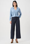 Joseph Ribkoff Satin Tunic Shirt, Blue