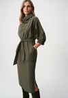 Joseph Ribkoff Long with Button Detail Coat, Green