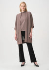 Joseph Ribkoff Rhinestone Detail Cover Up, Brown