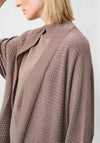 Joseph Ribkoff Rhinestone Detail Cover Up, Brown