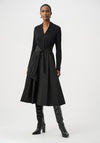 Joseph Ribkoff Belt Detail Midi Dress, Black