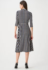 Joseph Ribkoff Geometric Print Midi Dress, Black Multi