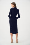 Joseph Ribkoff Silky Knit Sheath Wrap Dress, Black