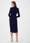 Joseph Ribkoff Silky Knit Sheath Wrap Dress, Navy