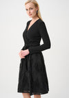 Joseph Ribkoff Silky Knit Midi Dress, Black
