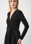 Joseph Ribkoff Silky Knit Midi Dress, Black