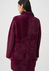Joseph Ribkoff Mock Neck Jacket, Purple