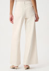 Joseph Ribkoff Denim Palazzo Jeans, Cream