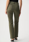Joseph Ribkoff Classic Bootcut Stretchy Jeans, Avocado Green
