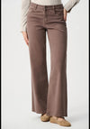 Joseph Ribkoff Classic Wide Leg Jeans, Mink Brown