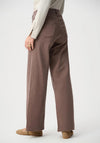 Joseph Ribkoff Classic Wide Leg Jeans, Mink Brown