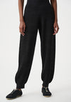 Joseph Ribkoff Pull-On Cuffed Joggers, Black