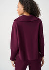 Joseph Ribkoff Shawl-Neck Sweater, Purple