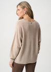Joseph Ribkoff Cashmere with Rhinestones Sweater, Light Beige