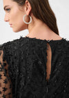 Joseph Ribkoff Silky Knit Wide Leg Jumpsuit, Black