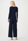 Joseph Ribkoff Silky Knit Wide Leg Jumpsuit, Navy