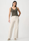 Joseph Ribkoff Rhinestone Knitted Camisole, Green