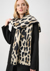 Joseph Ribkoff Leopard Print Scarf, Beige