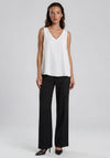 Joseph Ribkoff V-Neck Basic Tank Top, White