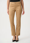 Joseph Ribkoff Scuba Suede Slim Fit Trousers, Beige