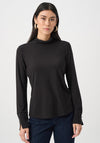 Joseph Ribkoff Fitted Jersey Top, Black