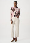 Joseph Ribkoff Geometric Print Sweater, Pink