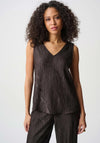Joseph Ribkoff Textured Tank Top, Brown