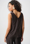Joseph Ribkoff Textured Tank Top, Brown