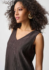 Joseph Ribkoff Textured Tank Top, Brown