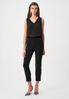 Joseph Ribkoff Sleeveless V-Neck Top, Black