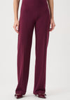 Joseph Ribkoff Classic Wide Leg Trousers, Wine