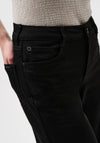 Joseph Ribkoff Wide Leg Jeans, Black
