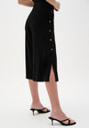 Joseph Ribkoff Silky Knit Wide Leg Culotte Trousers, Brown