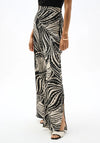 Joseph Ribkoff Abstract Print Wide Leg Trousers, Black and Off-White