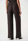 Joseph Ribkoff Textured Pull-On Trousers, Brown