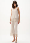 Joseph Ribkoff Trim Detail Vest, Beige