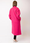 Kate Cooper Soft Rib Classic Coat, Pink