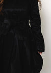 Joseph Ribkoff Belted Balloon Hem Coat, Black