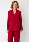 Joseph Ribkoff Notched Collar Blazer, Red