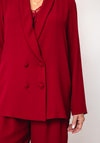 Joseph Ribkoff Notched Collar Blazer, Red