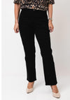 Joseph Ribkoff Straight Leg Jeans, Black