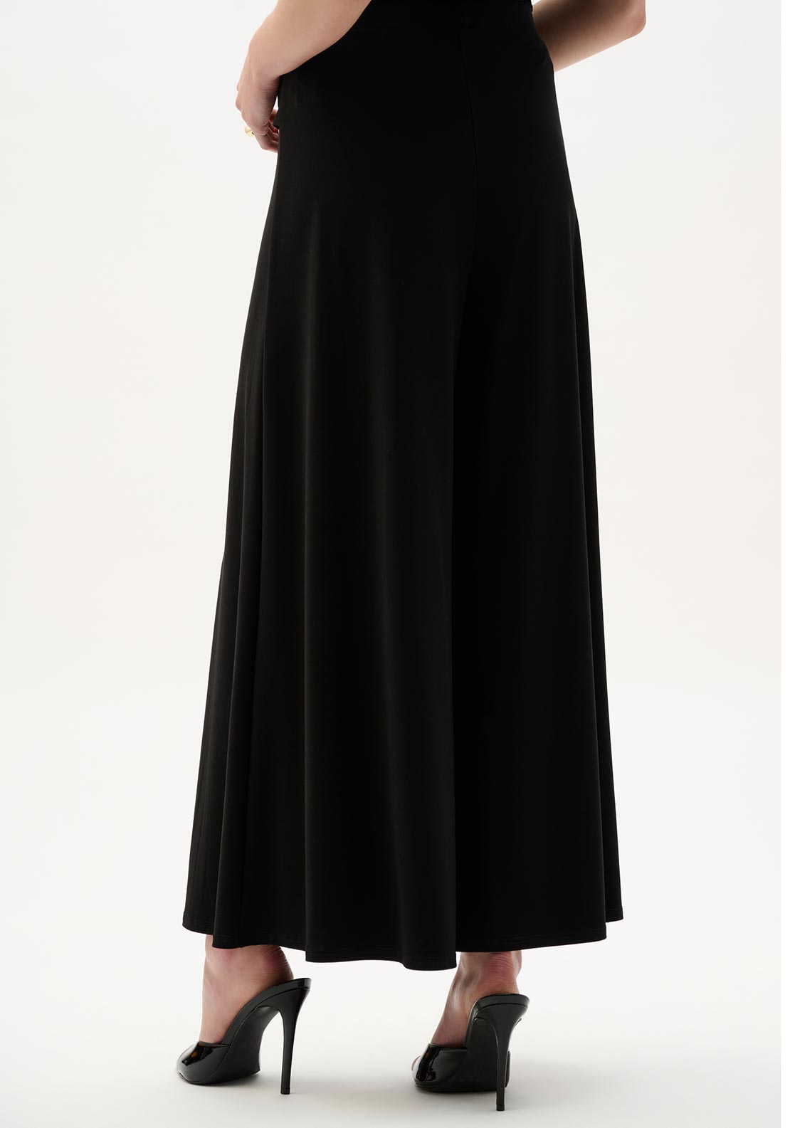 Joseph Ribkoff Silky Knit Culotte Trousers, Black