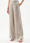 Joseph Ribkoff Wide Leg Trousers, Champagne
