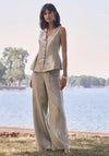 Joseph Ribkoff Wide Leg Trousers, Champagne