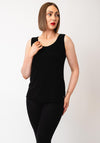 Joseph Ribkoff Round Neck Tank Top, Black
