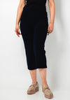 Joseph Ribkoff Straight Leg Capri Trousers, Navy