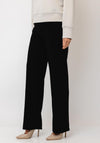 Joseph Ribkoff Pull-On Wide Leg Trousers, Black