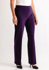 Joseph Ribkoff Wide Leg Trousers, Blackcurrent